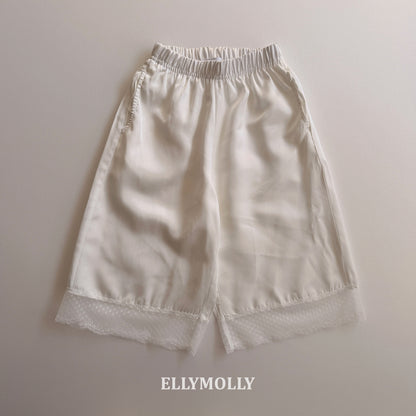 【予約】Swing lace pants / ellymolly5-15号스윙레이스