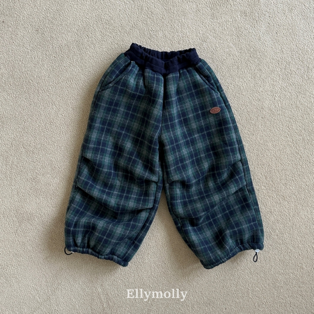 【予約】teddy fur check pt / ellymolly (5-19号)