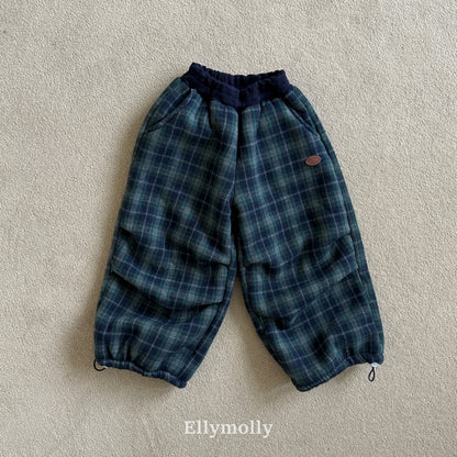 【予約】teddy fur check pt / ellymolly (5-19号)