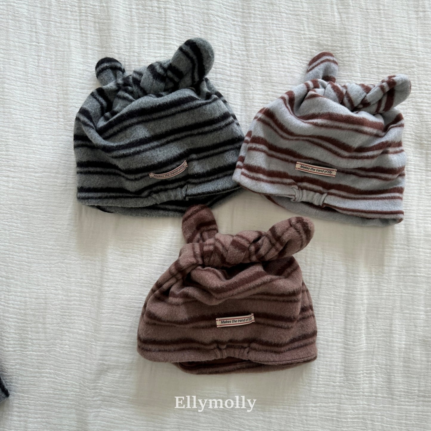 【予約】twist beanie  / ellymolly