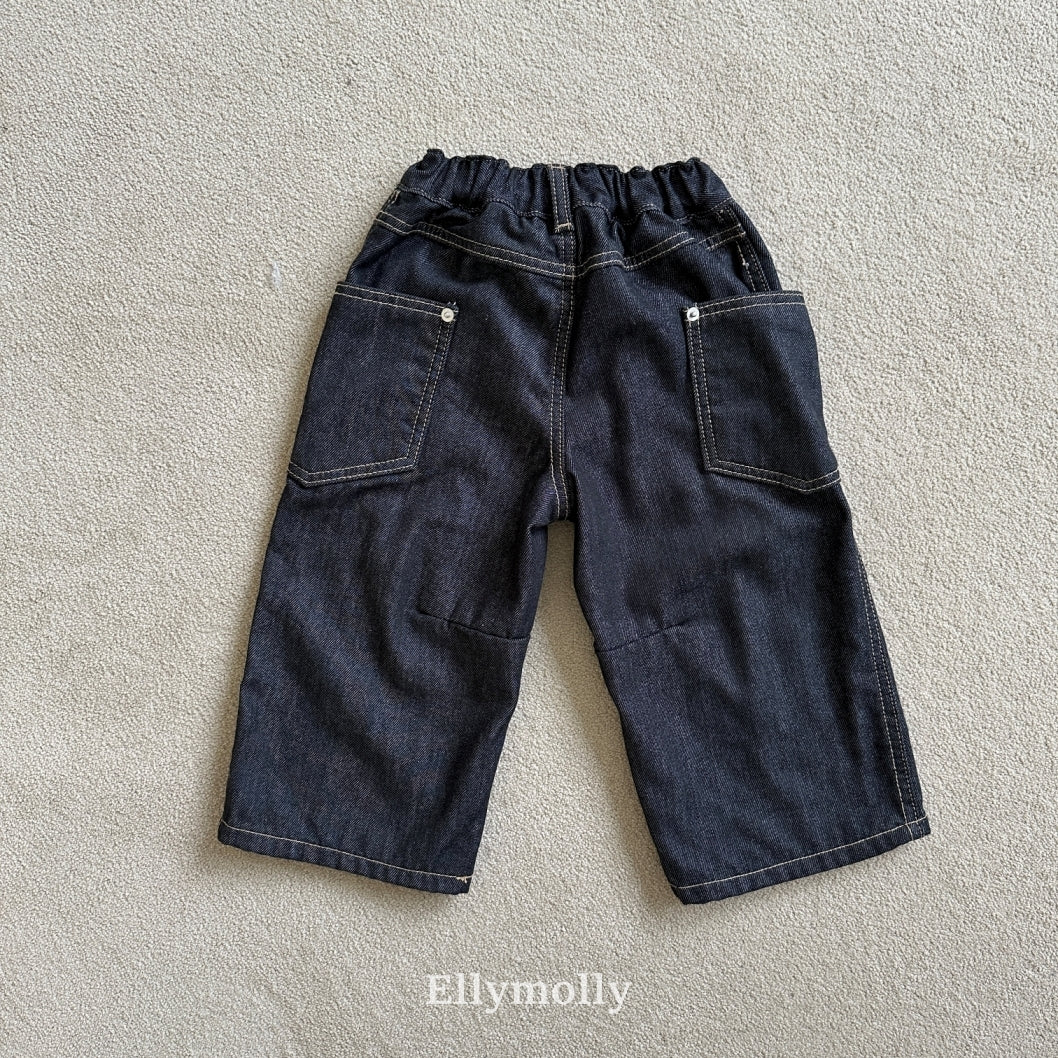 【予約】rivet curve denim pt / ellymolly (5-19号)