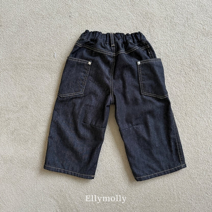 【予約】rivet curve denim pt / ellymolly (5-19号)