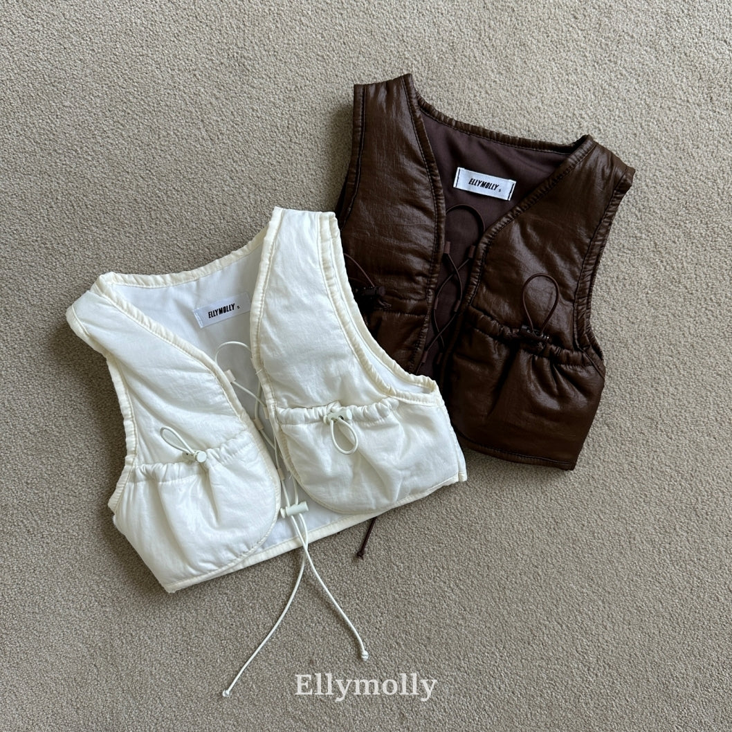 【予約】fouryou padding vest / ellymolly (5-15号)