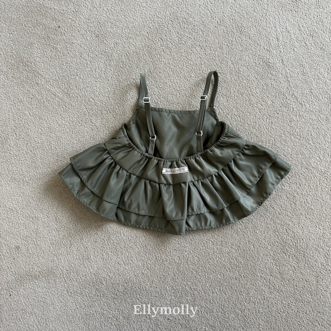 【予約】frill top bustier  / ellymolly (5-11号)