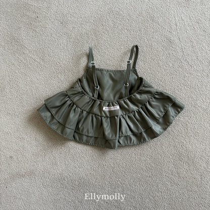 【予約】frill top bustier  / ellymolly (5-11号)