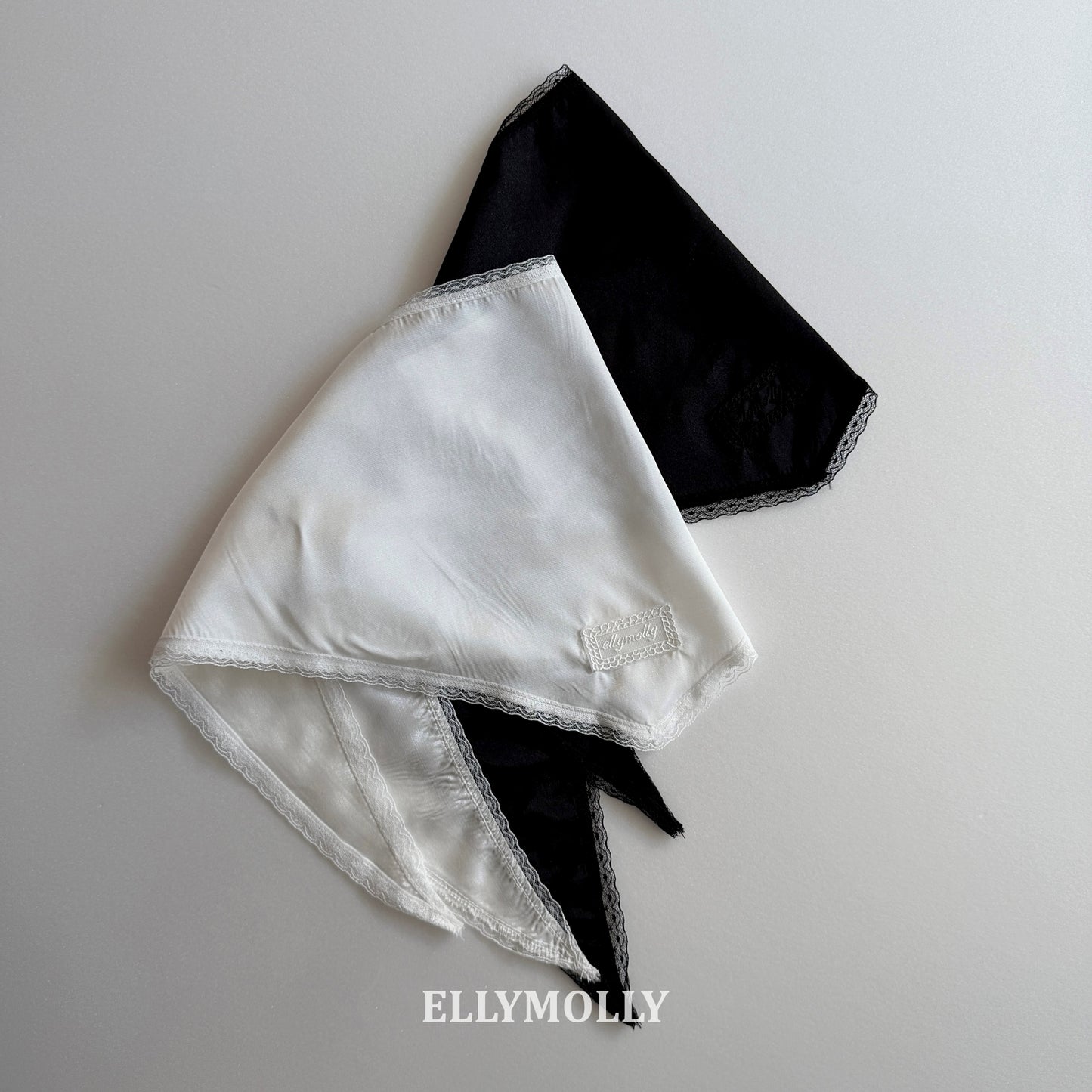 【予約】silhouette scarf / ellymolly스윙실루엣머플러