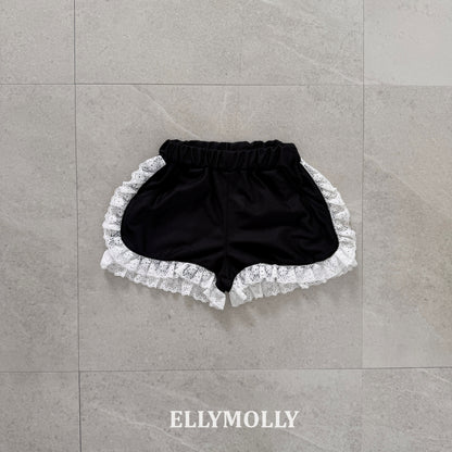 【予約】mesh frill half pants / ellymolly 5-15号
