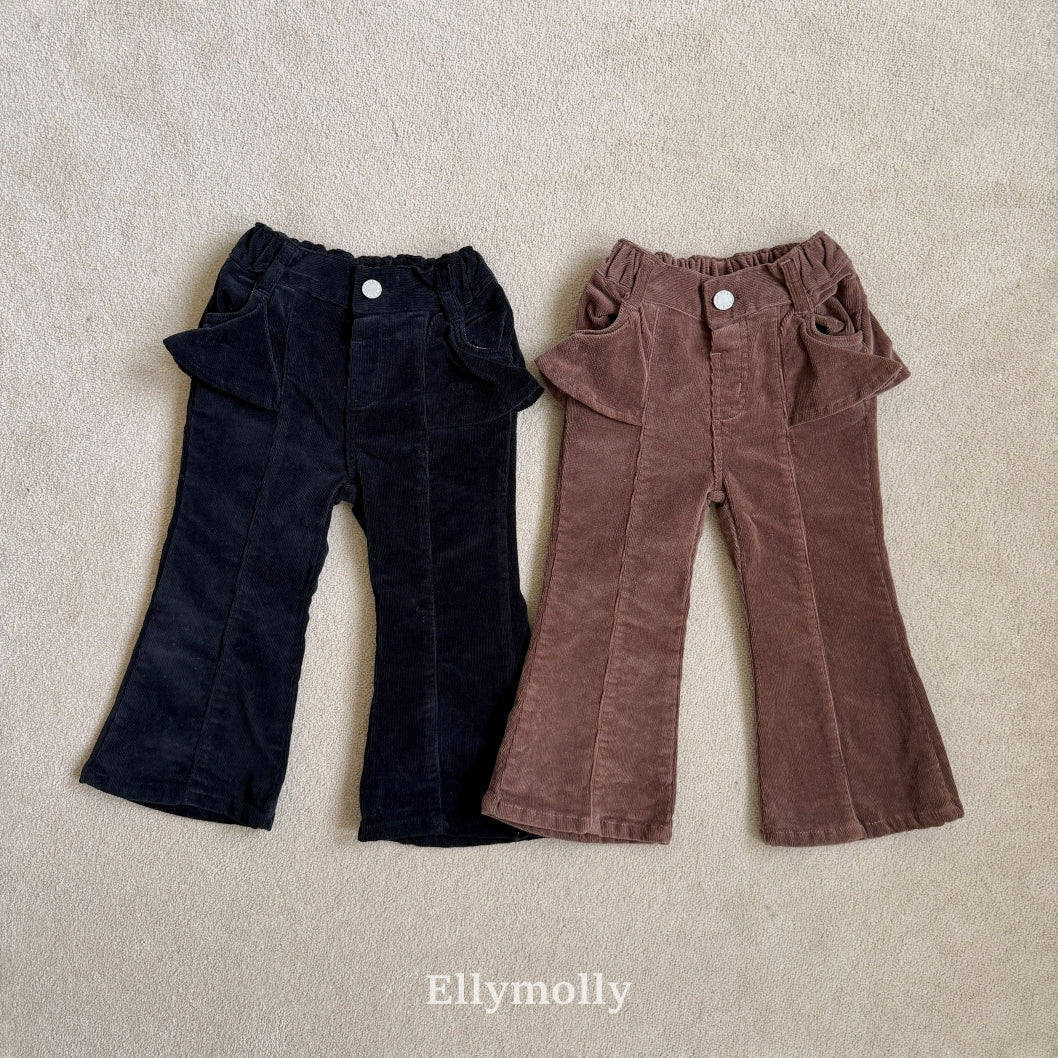 【予約】Selley peach frill boots cut / ellymolly (5-15号)