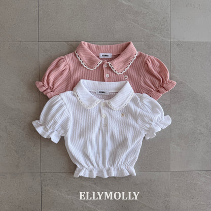 【予約】atelier puff collar T / ellymolly5-15号