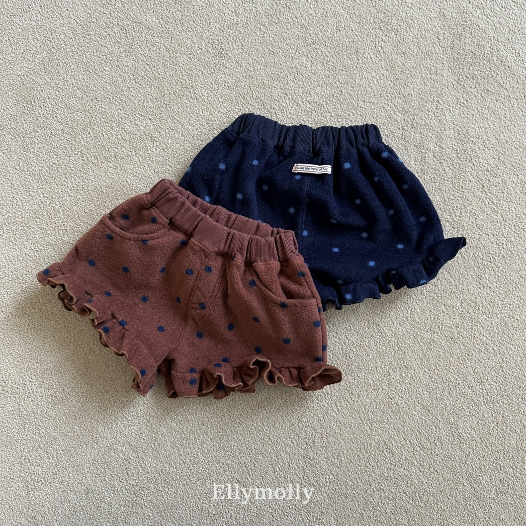 【予約】dot frill pants / ellymolly (5-15号)
