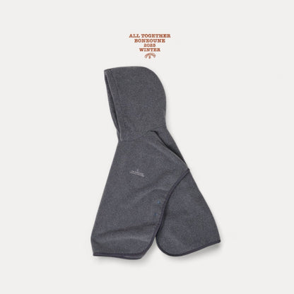 【予約】fleece poncho  / boneoune (XS-JL)