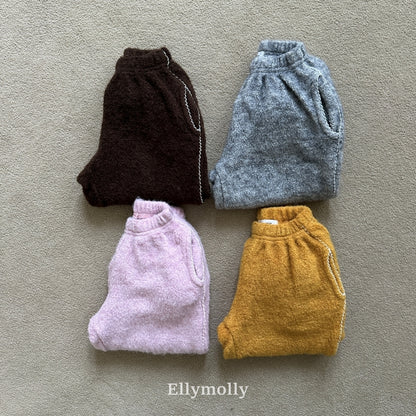 【予約】Fuzzy hug jogger pt / ellymolly (5-19号)