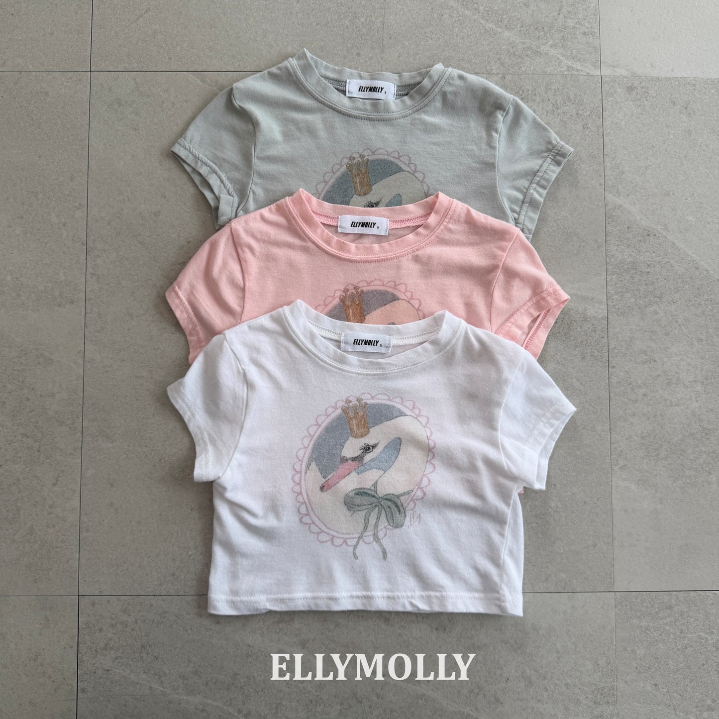 【予約】swan T / ellymolly5-15号 엘리스완