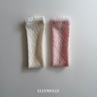 【予約】ribbon leg socks / ellymolly