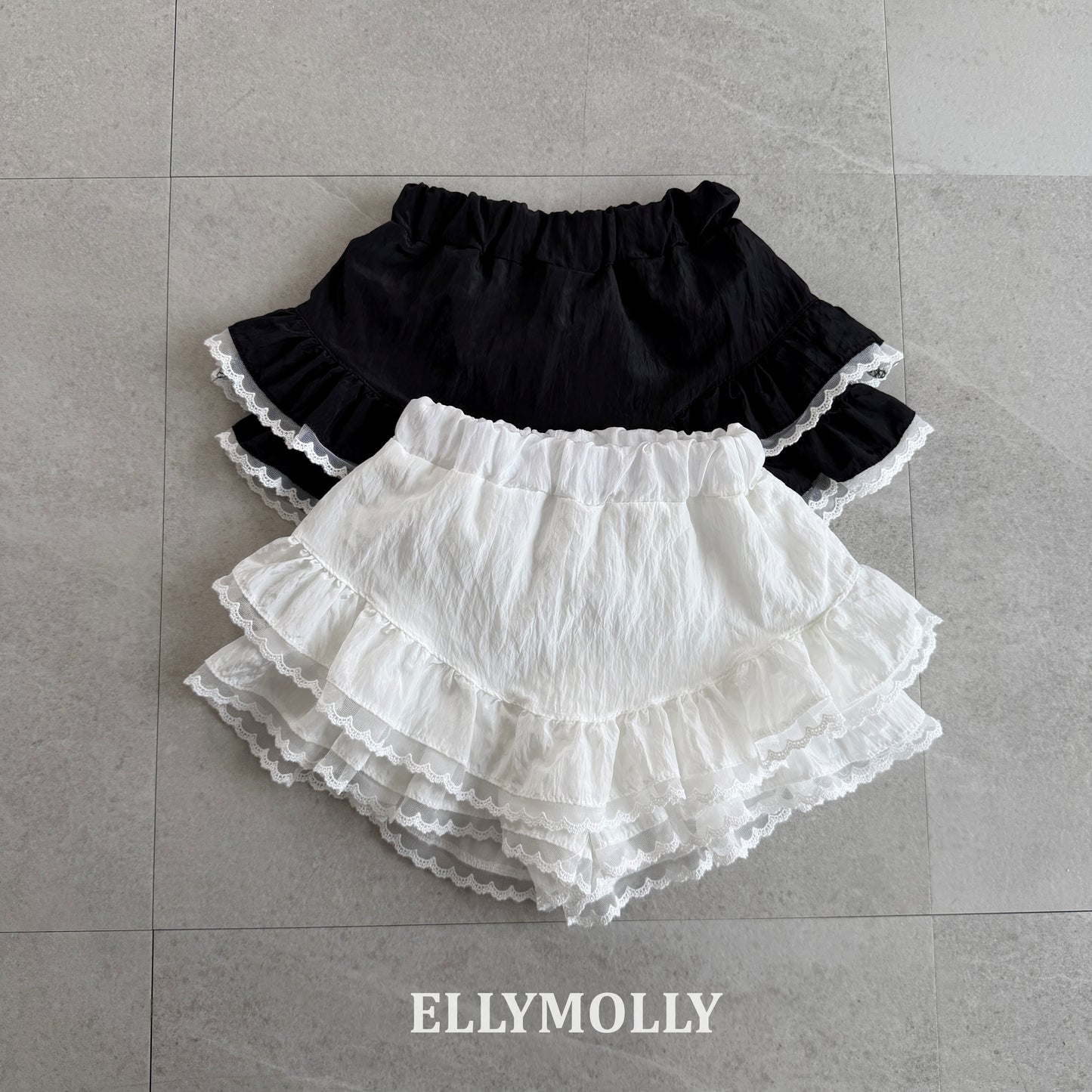 【予約】silk layered skirt / ellymolly 5-15号