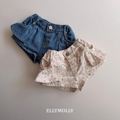 【予約】Celeb frill short pants / ellymolly5-15号셀럽프릴
