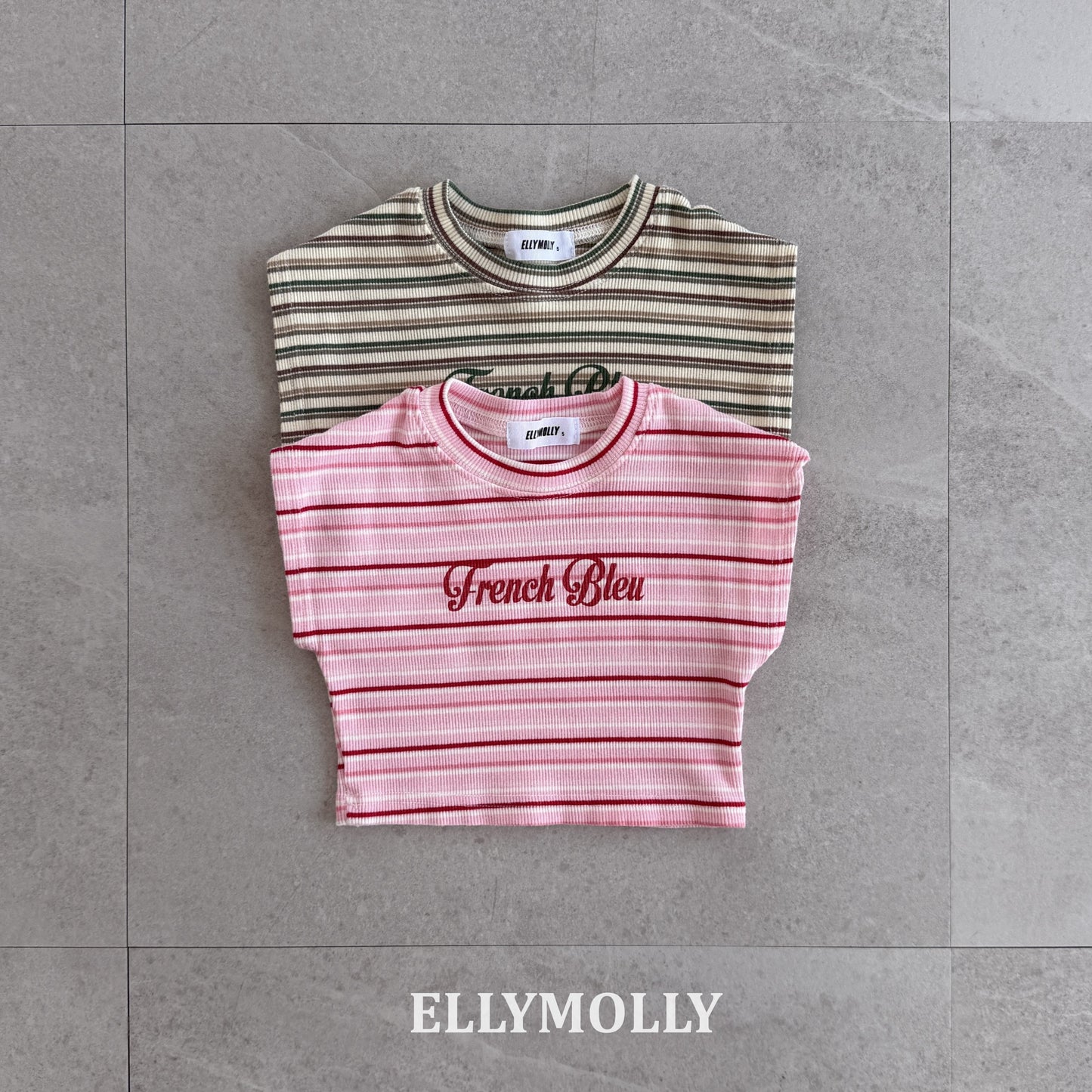 【予約】jerry wave crop tops / ellymolly5-15号젤리웨이브