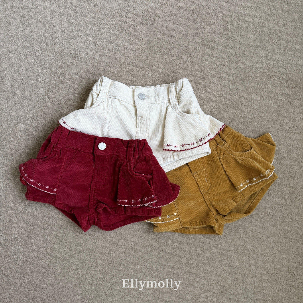【予約】rosie frill mini pants / ellymolly (5-15号)