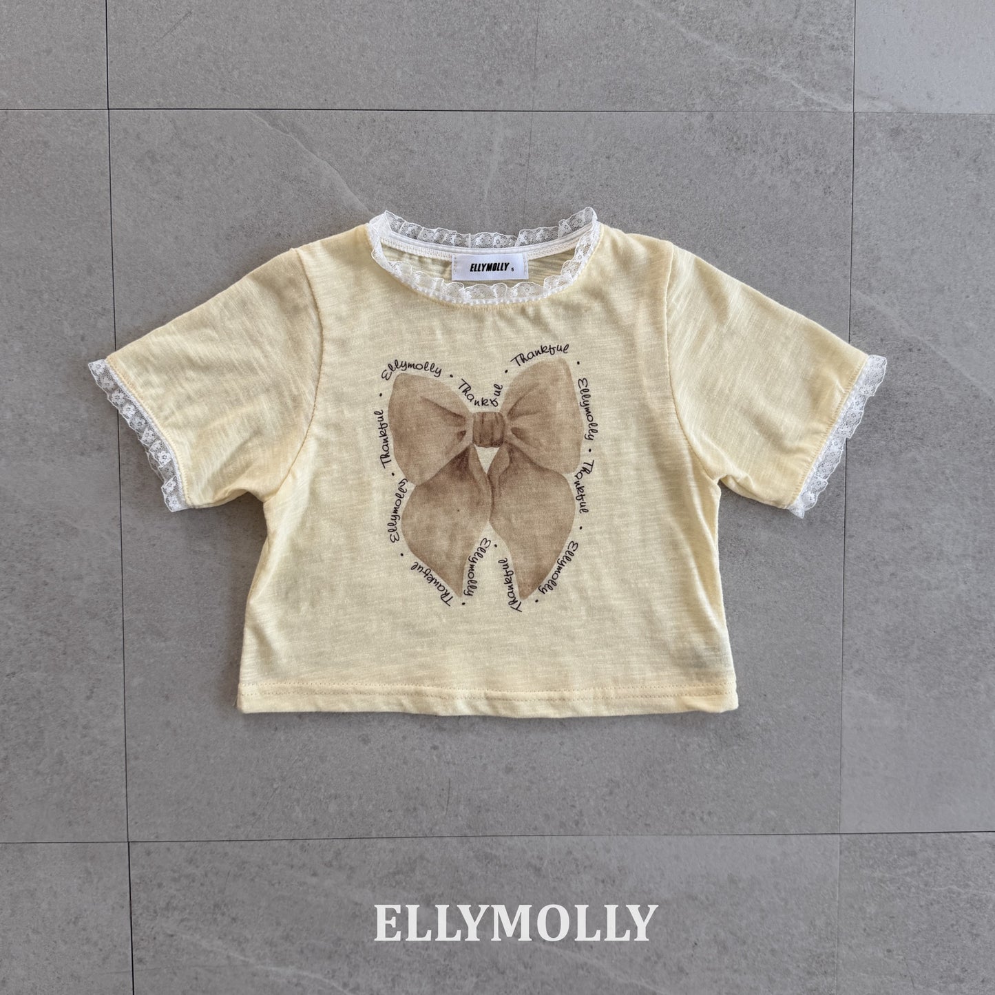 【予約】slab ribbon T / ellymolly5-15号