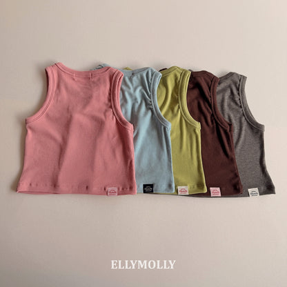 【予約】layered sleeveless / ellymolly(5-15号)슬라임 레이어드
