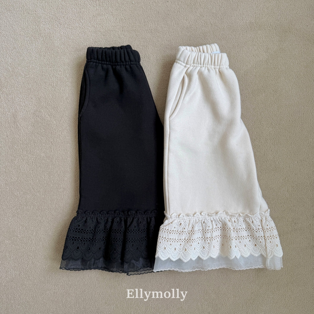 【予約】creamy lace pants / ellymolly (5-15号)