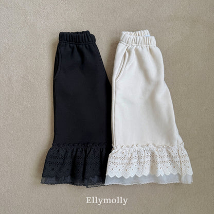【予約】creamy lace pants / ellymolly (5-15号)
