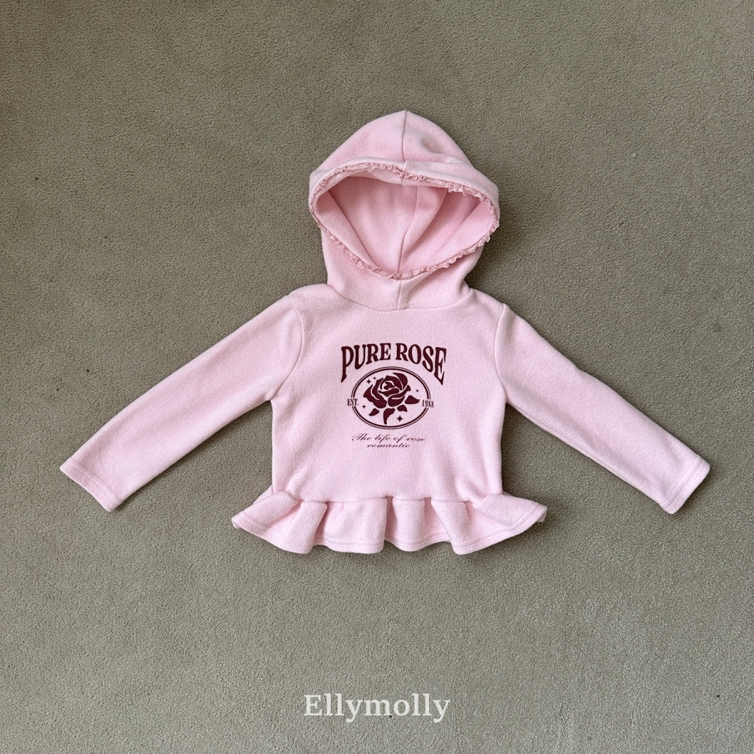 【予約】rose frill hood T / ellymolly (5-15号)