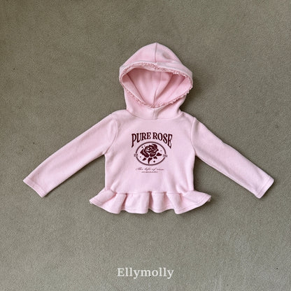 【予約】rose frill hood T / ellymolly (5-15号)