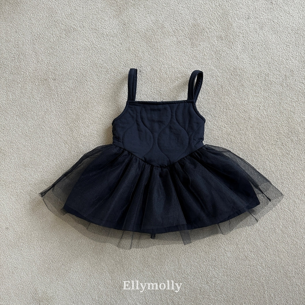 【予約】quilting shear one-piece / ellymolly (5-15号)