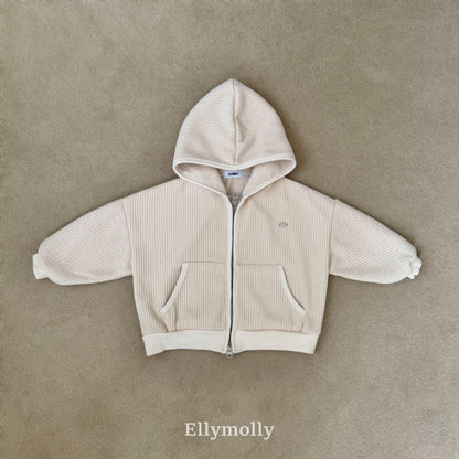 【予約】cozy rib hood zipup/ ellymolly (5-19号)