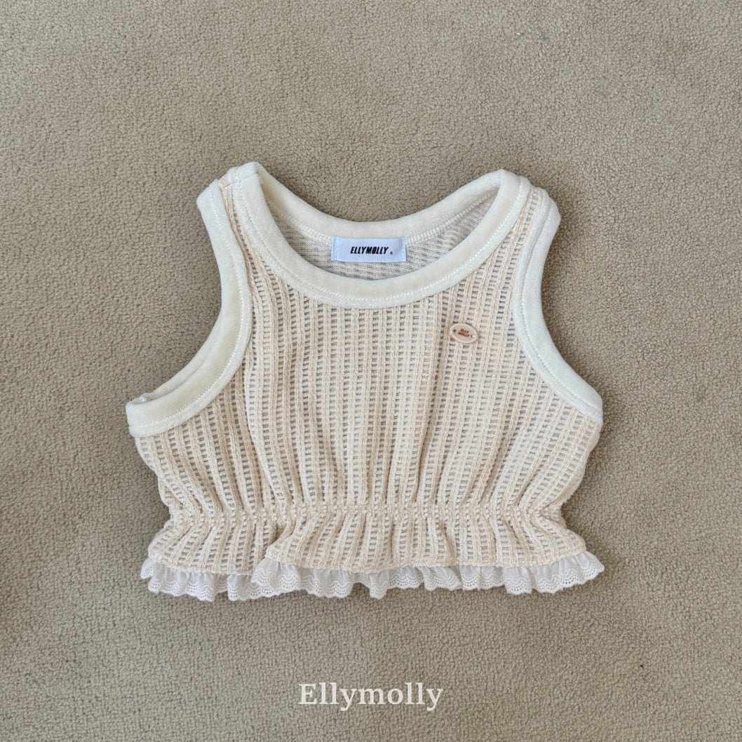 【予約】Bello crunch vest / ellymolly (5-15号)