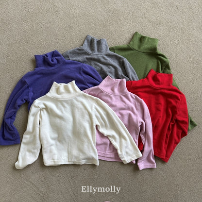 【予約】snow warmer polo T / ellymolly (5-19号)