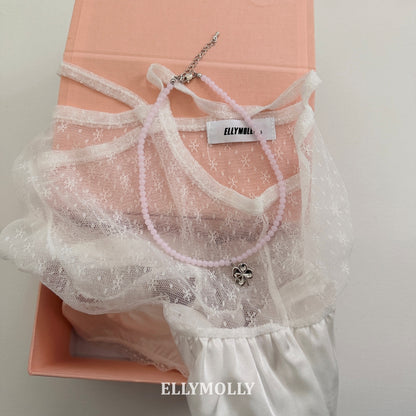【予約】Beads Necklace / ellymolly 말 구슬목걸이
