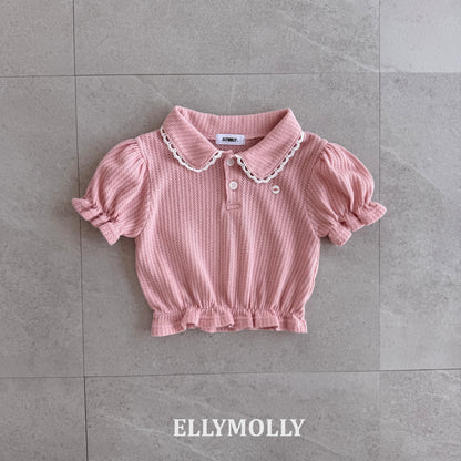 【予約】atelier puff collar T / ellymolly5-15号