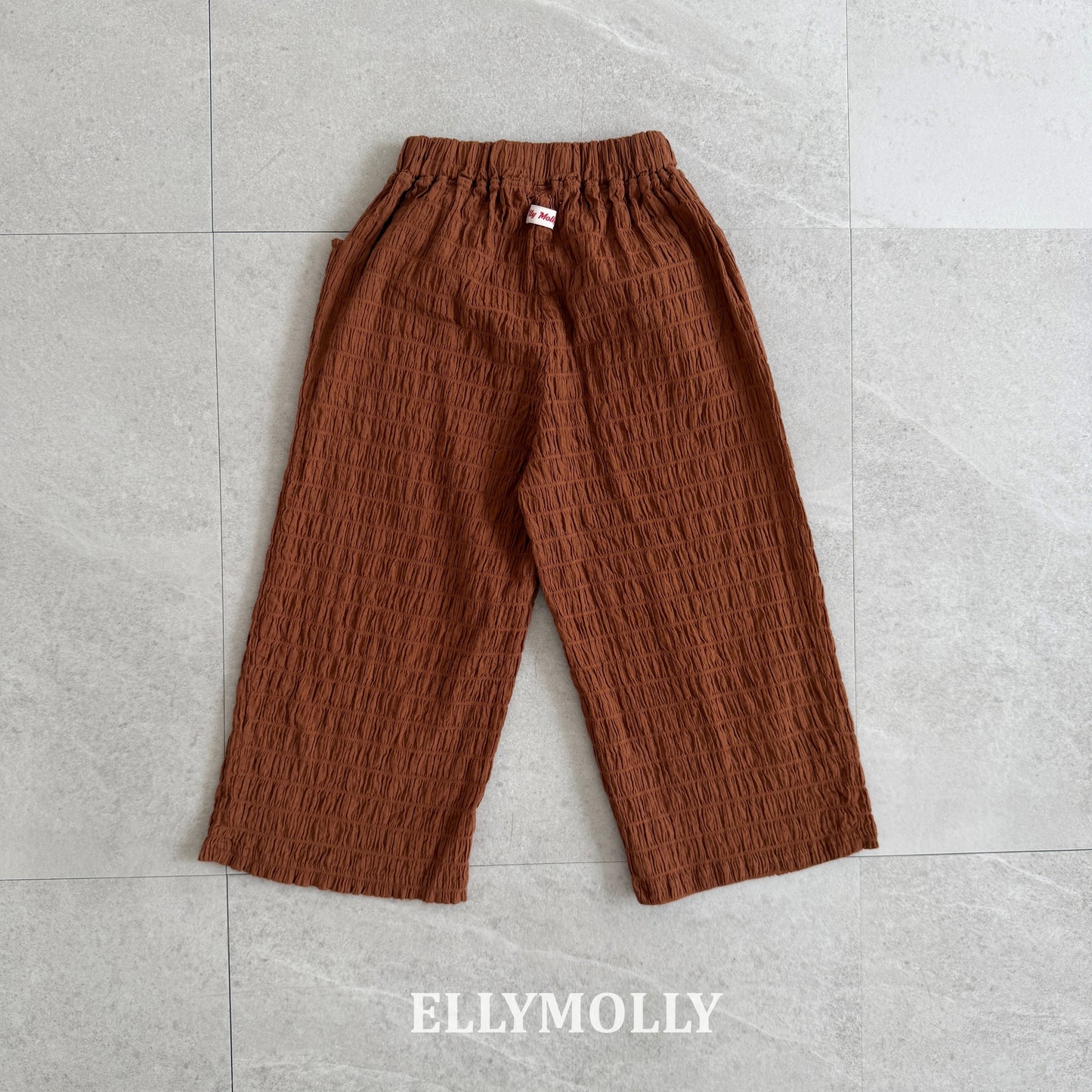 【予約】popcorn wide pants / ellymolly5-15号마