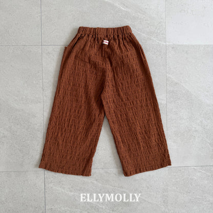 【予約】popcorn wide pants / ellymolly5-15号마