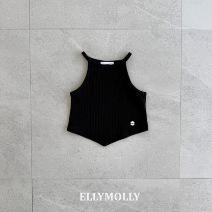 【予約】V cut sleeveless / ellymolly 5-15号클린 브이