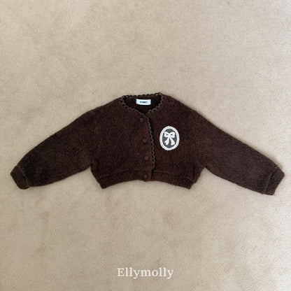 【予約】Fuzzy hug cardigan / ellymolly (5-19号)