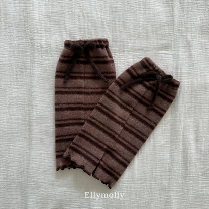 【予約】heart border warmer  / ellymolly