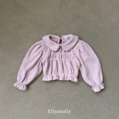 【予約】honey round collar BL / ellymolly (5-15号)