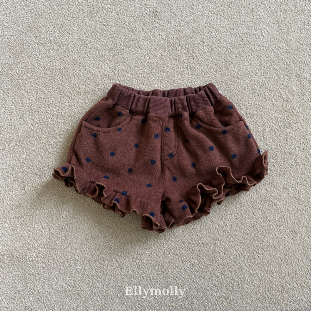 【予約】dot frill pants / ellymolly (5-15号)