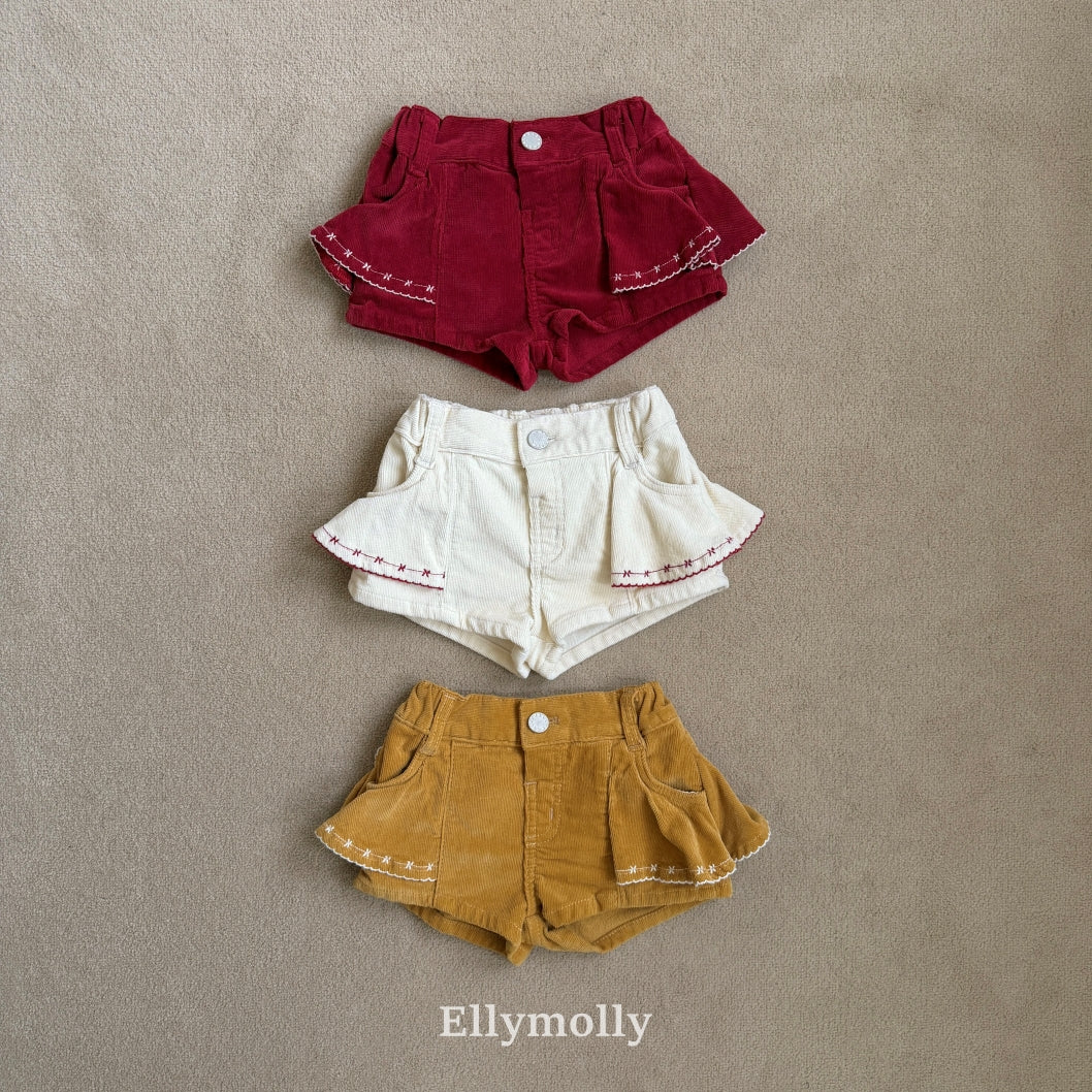 【予約】rosie frill mini pants / ellymolly (5-15号)