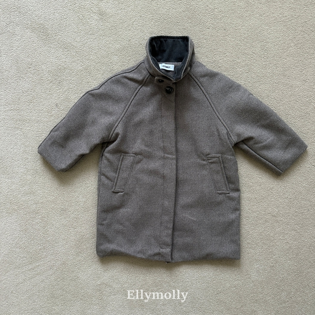【予約】fine wool long coat / ellymolly (5-19号)