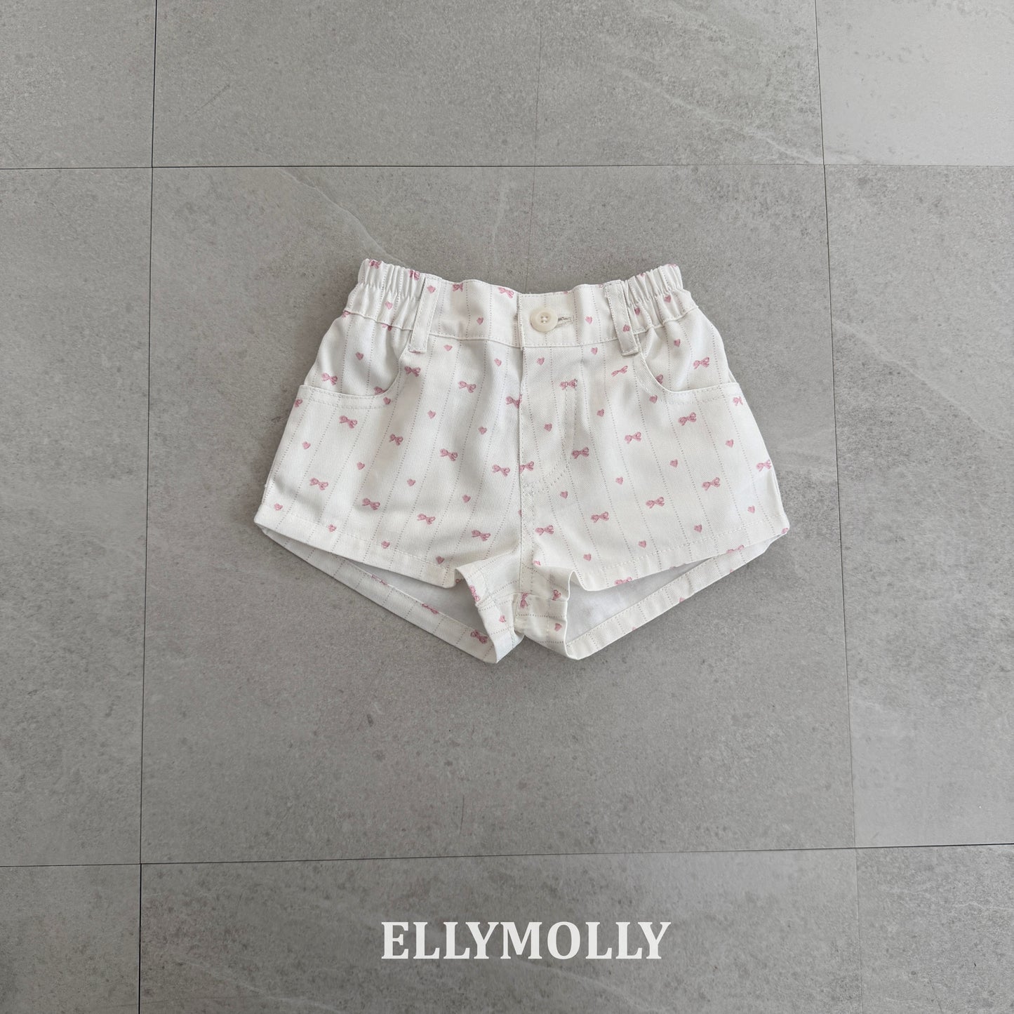 【予約】ribbon shorts / ellymolly 5-15号