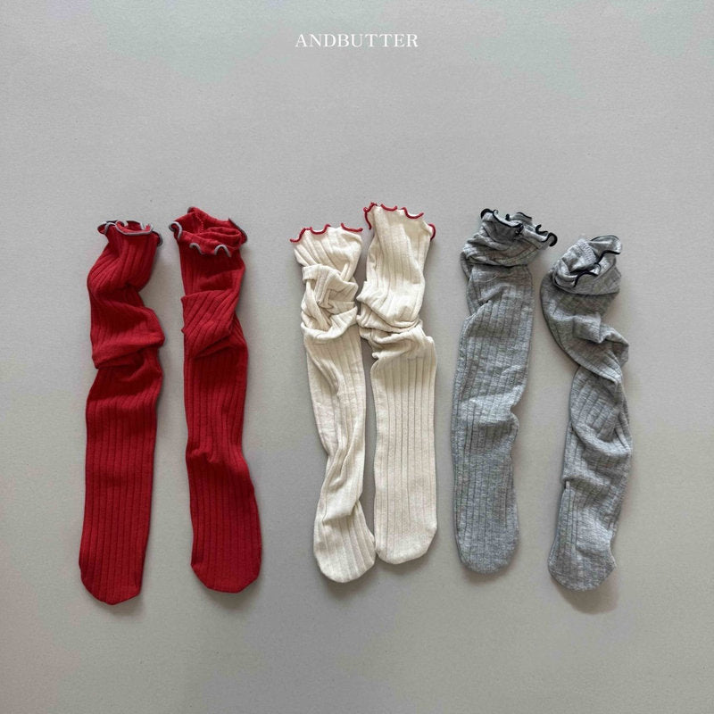 【予約】 spring socks    / andbutter