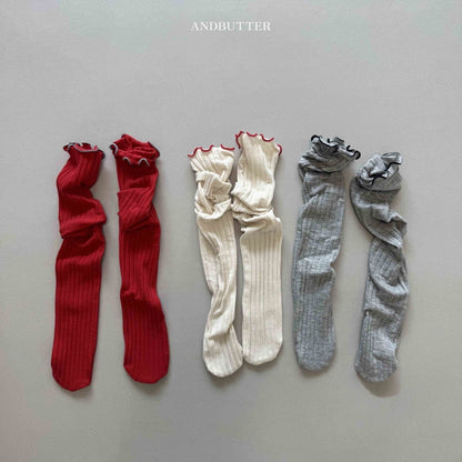 【予約】 spring socks    / andbutter