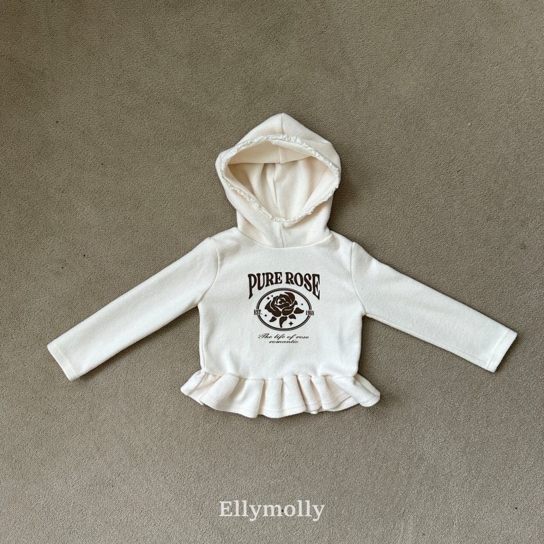 【予約】rose frill hood T / ellymolly (5-15号)
