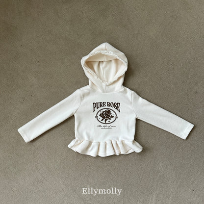 【予約】rose frill hood T / ellymolly (5-15号)
