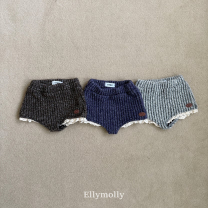 【予約】muffin wool knit pants / ellymolly (5-15号)
