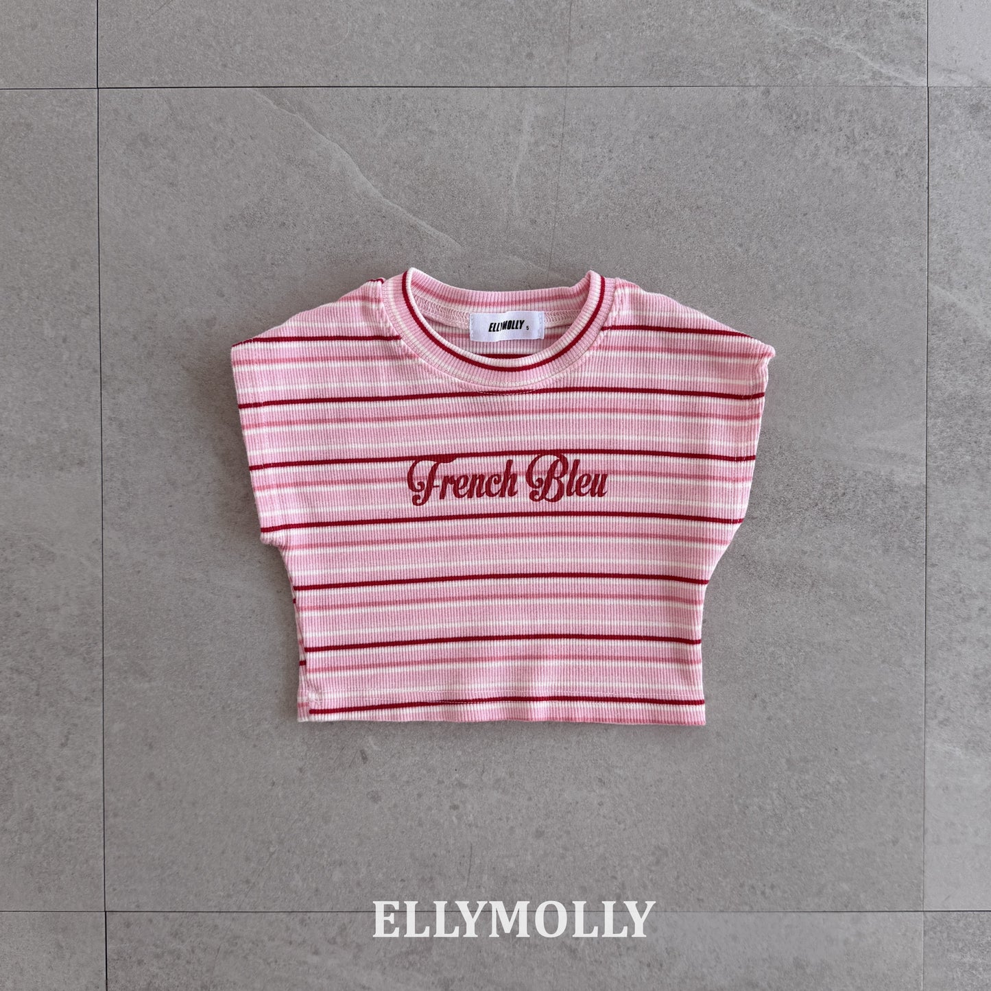 【予約】jerry wave crop tops / ellymolly5-15号젤리웨이브
